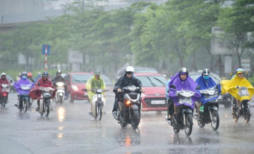 Miền Bắc mưa to diện rộng từ đêm nay