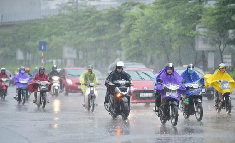 Miền Bắc đón mưa trên diện trong đêm nay và ngày mai (11/5). Miền Bắc mưa to diện rộng từ đêm nay - Ảnh 1.