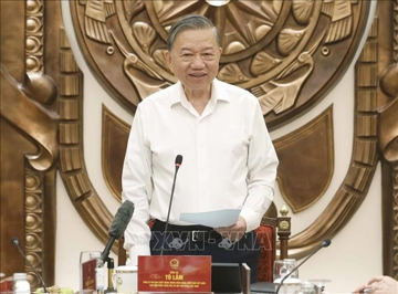 Tổng Bí thư, Chủ tịch nước Tô Lâm làm việc với Văn phòng Chủ tịch nước