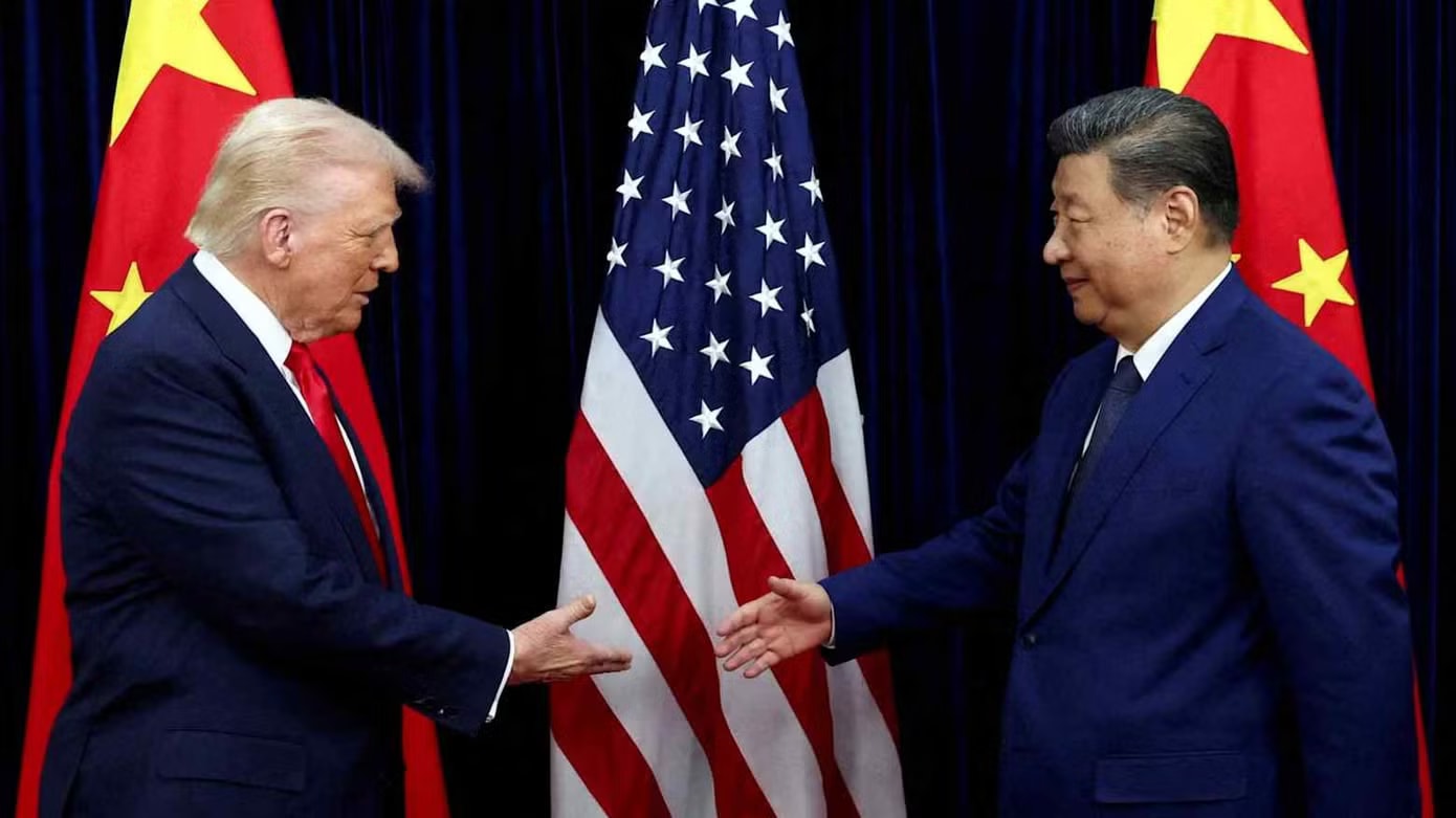 Tổng thống Mỹ Donald Trump và Chủ tịch Trung Quốc Tập Cận Bình. (Ảnh: Reuters) Chuyên gia Trung Quốc nói gì về chuyến thăm Bắc Kinh của Tổng thống Mỹ Trump? - Ảnh 1.