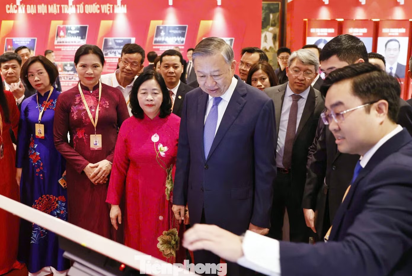 Tổng Bí thư, Chủ tịch nước Tô Lâm dự khai mạc Đại hội MTTQ Việt Nam lần thứ XI - Ảnh 3.