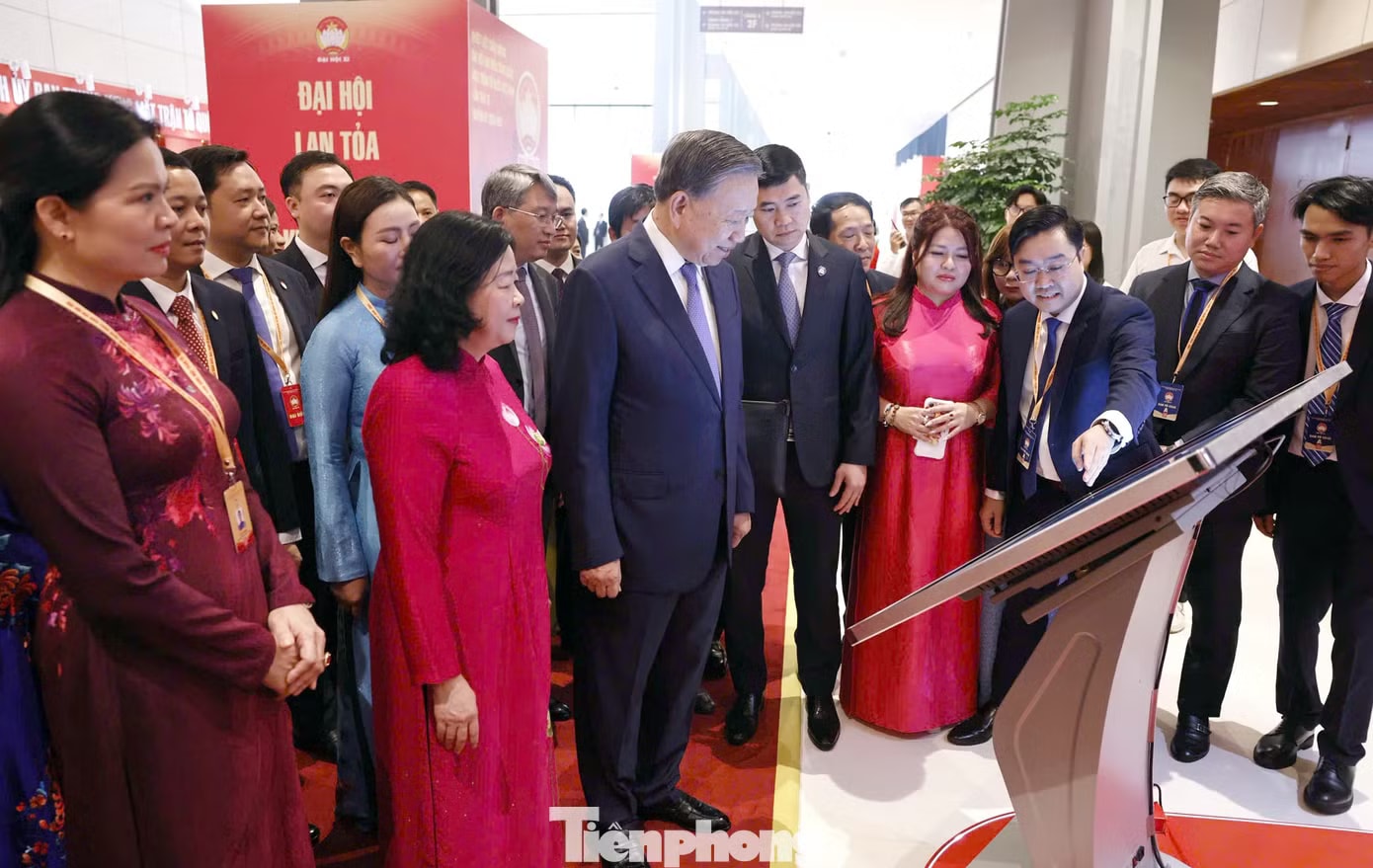 Tổng Bí thư, Chủ tịch nước Tô Lâm dự khai mạc Đại hội MTTQ Việt Nam lần thứ XI - Ảnh 4.