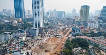 Tuyến đường ‘đắt nhất hành tinh’ tại Hà Nội nỗ lực về đích vào cuối năm nay