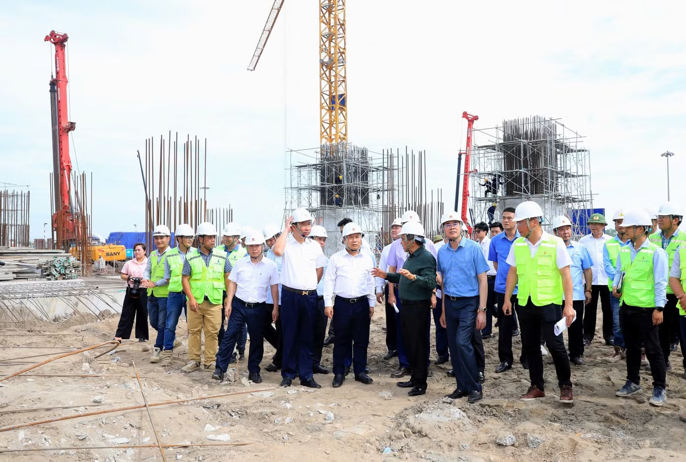 Chủ tịch Hà Nội kiểm tra Dự án Khu đô thị thể thao Olympic Chủ tịch Hà Nội yêu cầu hoàn thành GPMB Dự án Khu đô thị thể thao Olympic trước 30/6 - Ảnh 1.