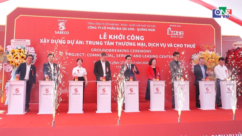 Doanh nghiệp nộp ngân sách hơn 2.000 tỷ đồng mỗi năm khởi công xây dựng trung tâm thương mại 10.000m2 tại Quảng Ngãi- Ảnh 1. Doanh nghiệp nộp ngân sách hơn 2.000 tỷ đồng mỗi năm khởi công xây dựng trung tâm thương mại 10.000m2 tại Quảng Ngãi- Ảnh 1.