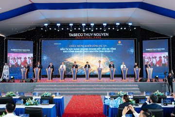 Taseco Land (TAL) chính thức khởi công KCN Thủy Nguyên quy mô 4.000 tỷ đồng