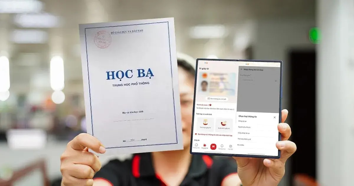 Thêm 2 loại giấy tờ mới trên ứng dụng VNeID, người dùng cần biết để không mất quyền lợi | Chuyên mục CNTT báo Pháp Luật TP.HCM