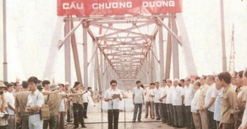 Cây cầu thép - bê tông đầu tiên được thiết kế và xây dựng hoàn toàn bởi kỹ sư, công nhân Hà Nội sẽ được mở rộng