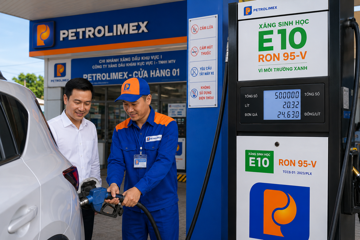 Từ 20/5, Petrolimex bán xăng E10 trên toàn quốc, chuẩn bị tung thêm E10 RON97 cao cấp