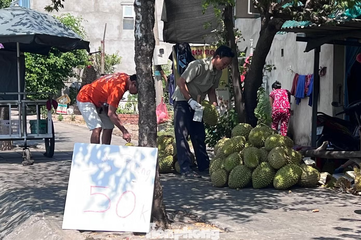 Người dân TPHCM đổ xô ‘săn’ sầu riêng giá siêu rẻ - Ảnh 10.