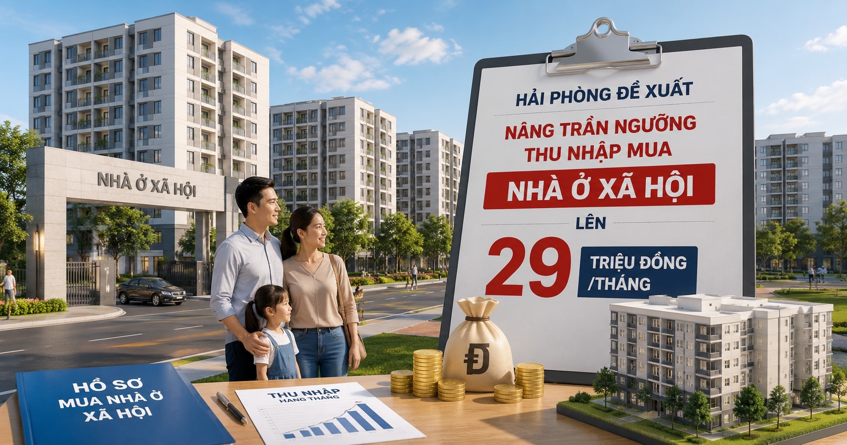 TP nhỏ nhất Việt Nam đề xuất nâng ngưỡng trần được mua nhà ở xã hội lên 29 triệu đồng/tháng- Ảnh 1. TP nhỏ nhất Việt Nam đề xuất nâng ngưỡng trần được mua nhà ở xã hội lên 29 triệu đồng/tháng- Ảnh 1.
