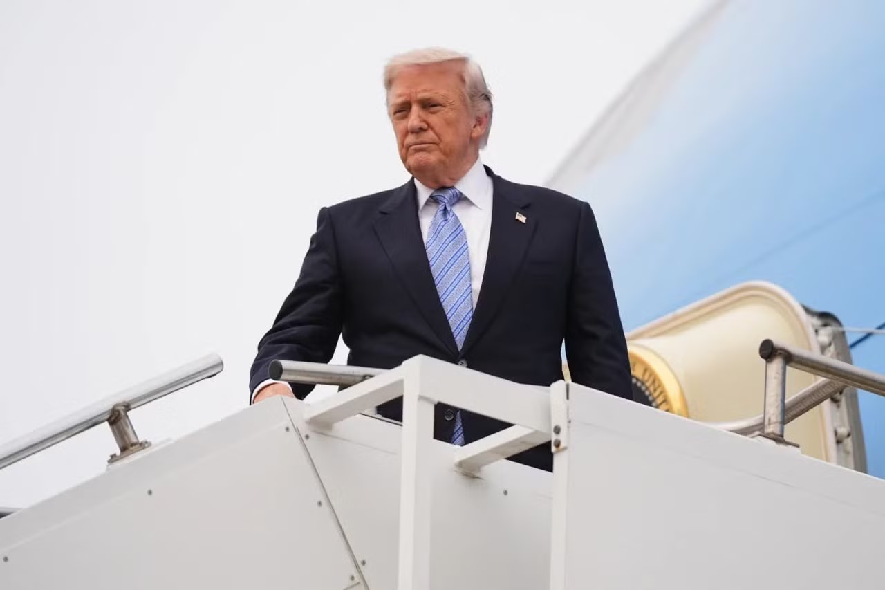 Tổng thống Mỹ Donald Trump. Tổng thống Mỹ Trump ra tuyên bố cứng rắn về đề xuất mới nhất của Iran - Ảnh 1.