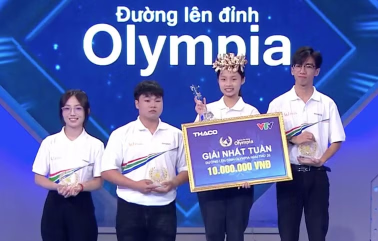 Nữ sinh trường Bưởi giành vòng nguyệt quế Đường lên đỉnh Olympia 26 - Ảnh 4.