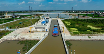 Kênh đào lớn nhất Việt Nam chính thức vận hành