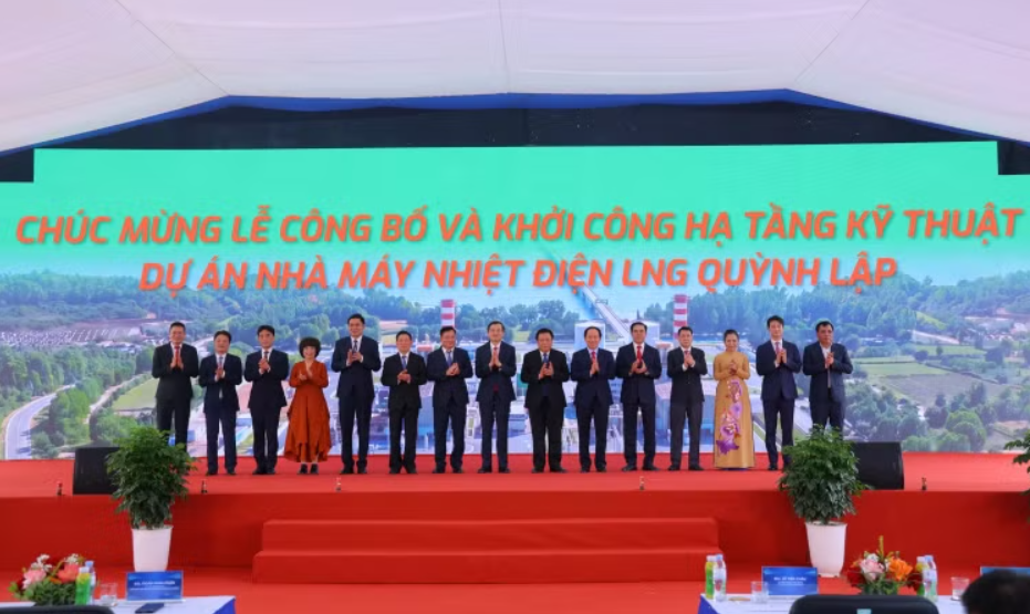 Nữ doanh nhân Top 50 quyền lực châu Á 2016 xuất hiện tại lễ khởi công dự án 2,2 tỷ USD của liên danh PV Power - Ảnh 1.