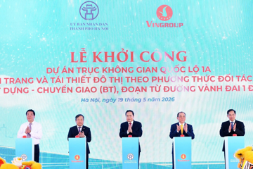 Chủ tịch Quốc hội cùng tỷ phú Phạm Nhật Vượng chính thức bấm nút khởi công dự án 6 tỷ USD hiện đại bậc nhất Việt Nam