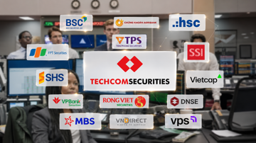 Thị trường ngân hàng đầu tư: TCBS chiếm phần lớn doanh thu, loạt CTCK bất ngờ báo lãi gộp âm