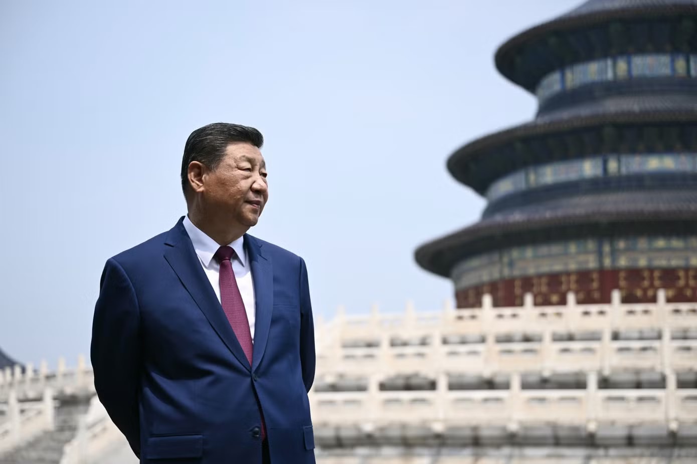 Chủ tịch Trung Quốc Tập Cận Bình. (Ảnh: Reuters) Tình hình toàn cầu bất ổn, vì sao các lãnh đạo thế giới lần lượt thăm Trung Quốc? - Ảnh 1.