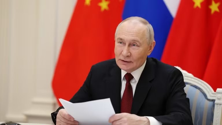 Tổng thống Nga Vladimir Putin. (Ảnh: Sputnik) Tổng thống Putin: Nga - Trung Quốc sẵn sàng ủng hộ lẫn nhau trong các vấn đề như bảo vệ chủ quyền - Ảnh 1.