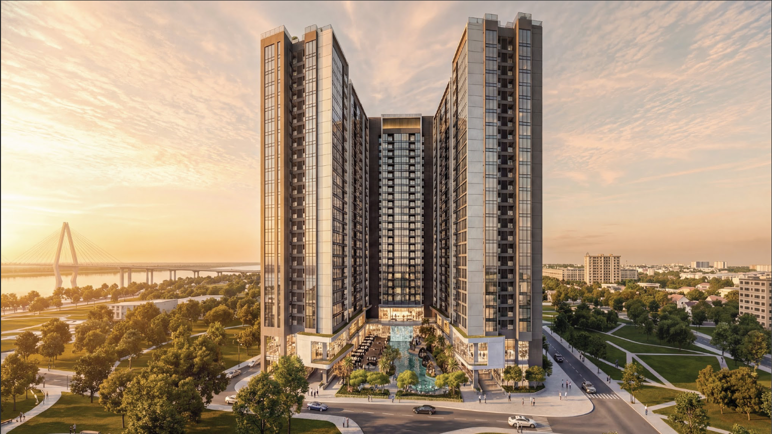 Trục đại lộ sông Hồng 11.400ha vừa được phê duyệt, dự án nào đang ở