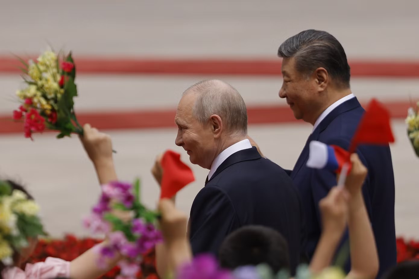 Lễ đón chính thức Tổng thống Nga Vladimir Putin tại Trung Quốc - Ảnh 11.