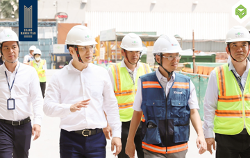 CEO Novaland (NVL) trực tiếp thị sát đại dự án tại trung tâm TP. HCM, đặt mục tiêu hoàn thiện trong năm nay