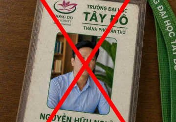 Một trường đại học lớn bị giả mạo