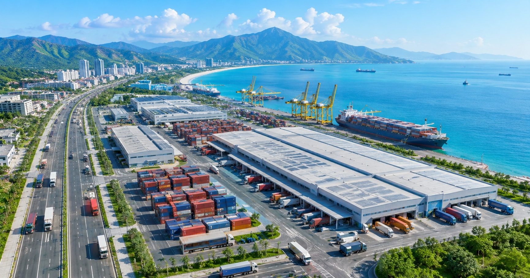 Việt Nam dự kiến có thêm trung tâm logistics và trung chuyển quốc tế tại tỉnh có bờ biển dài nhất cả nước- Ảnh 3. Việt Nam dự kiến có thêm trung tâm logistics và trung chuyển quốc tế tại tỉnh có bờ biển dài nhất cả nước- Ảnh 3.
