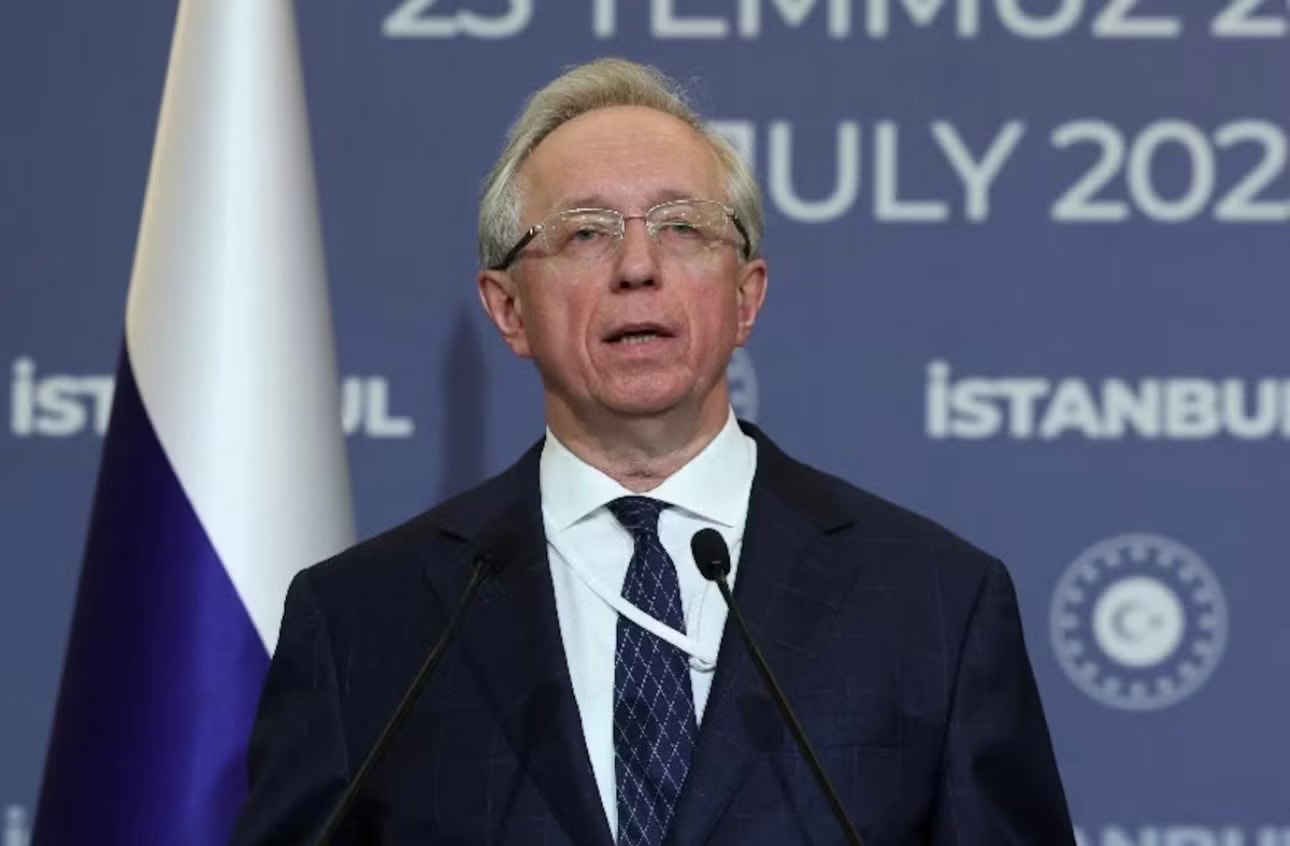Thứ trưởng Ngoại giao Nga Mikhail Galuzin. (Ảnh: Reuters) Nga lo ngại Mỹ thâu tóm đất hiếm ở ‘sân sau’ Trung Á - Ảnh 1.
