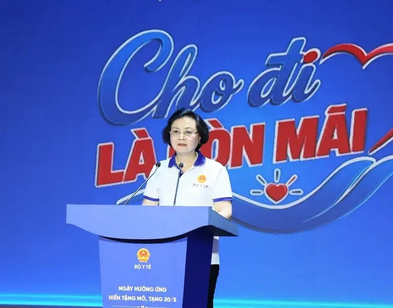 Phó Thủ tướng Phạm Thị Thanh Trà chia sẻ câu chuyện xúc động, trực tiếp đăng ký hiến tặng mô, tạng- Ảnh 3.