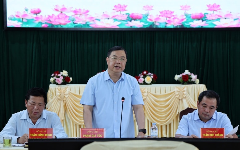 Phó Thủ tướng Thường trực Phạm Gia Túc. Nguồn ảnh: Báo Chính phủ Phó Thủ tướng Thường trực Phạm Gia Túc. Nguồn ảnh: Báo Chính phủ