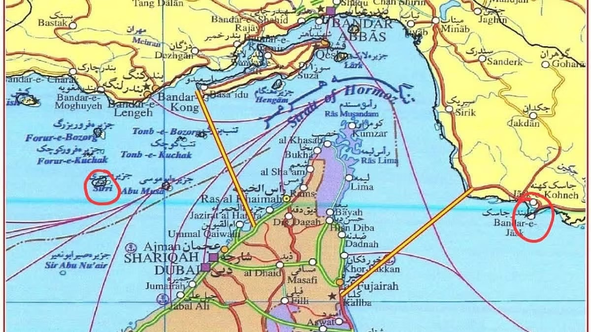 Iran công bố bản đồ kiểm soát quanh eo biển Hormuz - Ảnh 1.