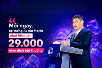 Tổng Giám đốc MoMo: Mỗi ngày, hệ thống AI của MoMo phát hiện và cảnh báo gần 29.000 giao dịch bất thường