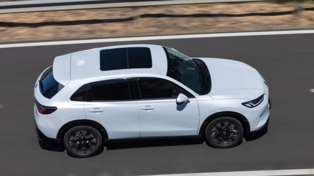 Mẫu SUV hybrid mới của Honda được trang bị động cơ 2.0L hybrid cho công suất khoảng 180 mã lực. Ảnh tổng hợp