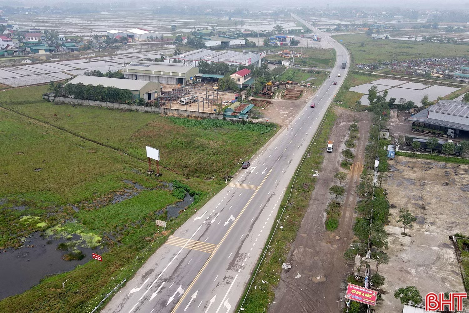 Tuyến Quốc lộ 1 đoạn qua tỉnh Hà Tĩnh. Nguồn ảnh: Báo Hà Tĩnh