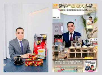 Chưa từng có: Tổng Lãnh sự Việt Nam livestream bán cà phê Trung Nguyên Legend trên TikTok Trung Quốc với số đơn khủng