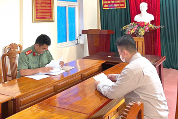 Xử phạt hành chính một thanh niên SN 1998