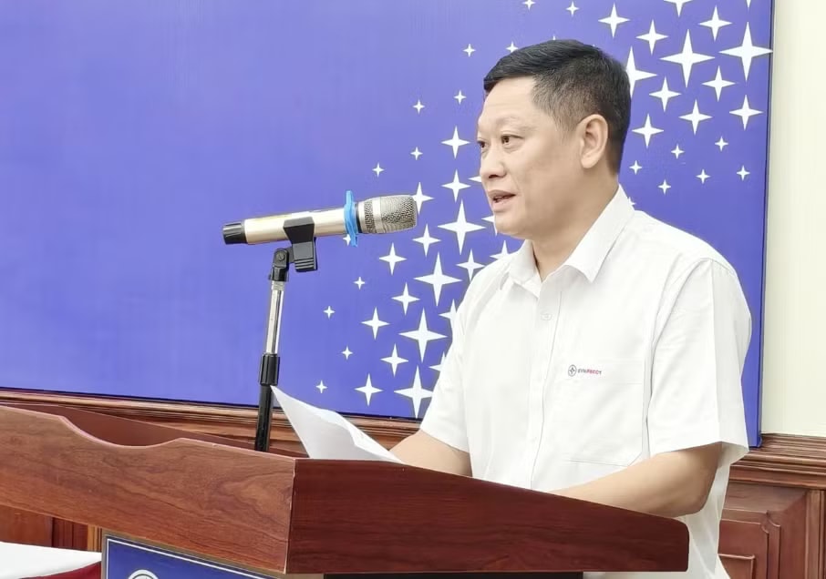 Ông Nguyễn Hữu Chỉnh - Chủ tịch HĐQT PECC1. Ảnh: PECC1. Công ty Điện 1 thông tin việc chủ tịch bị khởi tố, bắt giam - Ảnh 1.