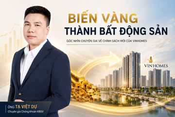 Tung 'deal' hỗ trợ chuyển đổi vàng mua nhà, Vingroup (VIC) và Vinhomes (VHM) nhận được gì?