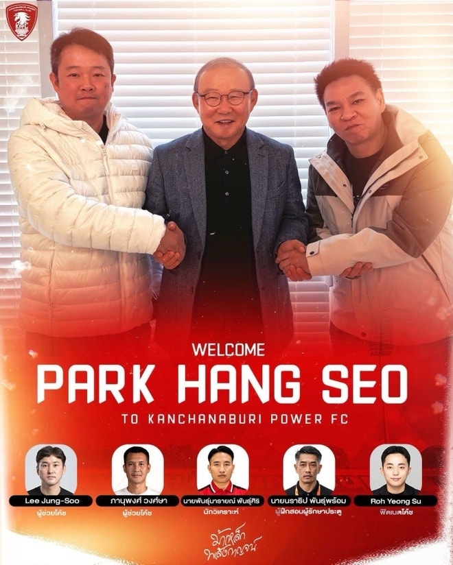 Ông Park Hang-seo chính thức trở thành HLV trưởng một CLB tại Thái Lan - Ảnh 1.