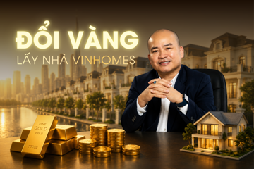 Chuyển đổi vàng lấy nhà Vinhomes: Chuyên gia phân tích bài toán giá vàng sau 5 năm