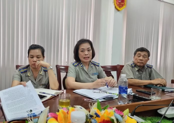 Thi hành lệnh bắt một nguyên Chi cục trưởng Chi cục Thi hành án dân sự