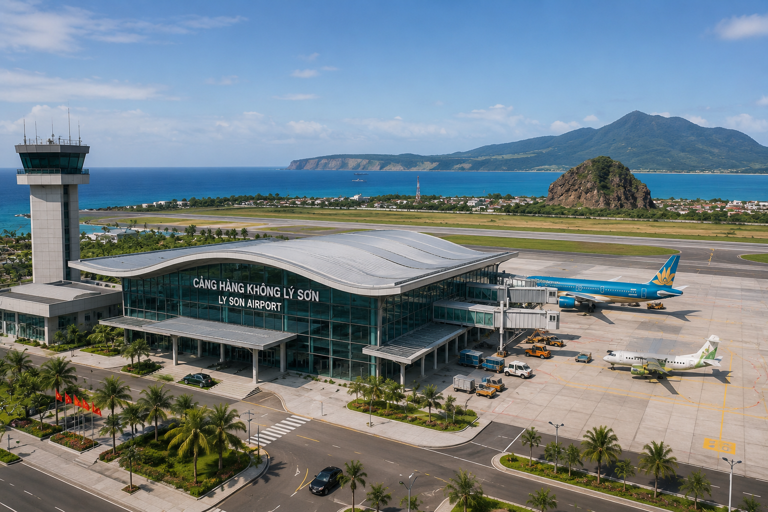 Việt Nam sẽ có thêm sân bay mới, vốn gần 20.000 tỷ, tọa lạc tại đặc khu nhỏ bé của miền Trung- Ảnh 2. Việt Nam sẽ có thêm sân bay mới, vốn gần 20.000 tỷ, tọa lạc tại đặc khu nhỏ bé của miền Trung- Ảnh 2.