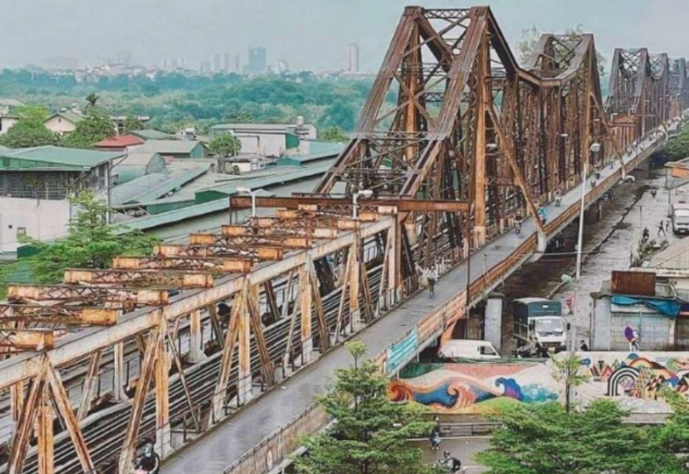 Chỉ vài giờ nữa, cây cầu thép có tuổi đời lớn nhất Việt Nam chính thức thông xe trở lại- Ảnh 2. Chỉ vài giờ nữa, cây cầu thép có tuổi đời lớn nhất Việt Nam chính thức thông xe trở lại- Ảnh 2.