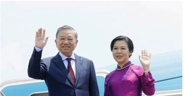 Tổng Bí thư, Chủ tịch nước Tô Lâm và Phu nhân lên đường thăm Thái Lan