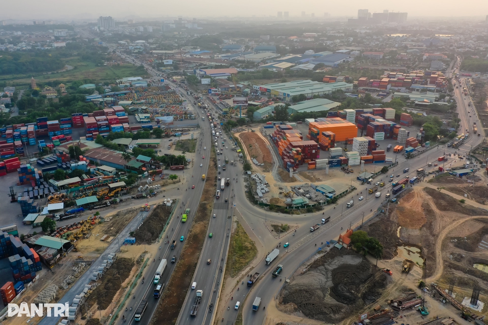 Một đoạn của xa lộ Hà Nội. Nguồn ảnh: Báo Dân trí