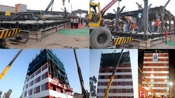 Huy động 200 công nhân xây dựng thành công toà nhà 10 tầng rộng 25.000 m2 chỉ trong 48 giờ, quốc gia châu Á khiến thế giới sửng sốt