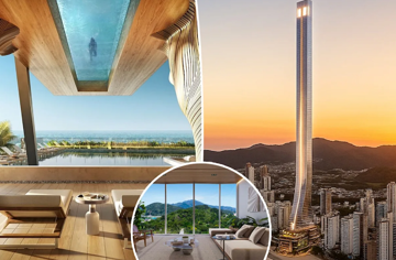 Triển khai dự án tòa nhà chọc trời cao 550m, giá thấp nhất 145 tỷ đồng/căn