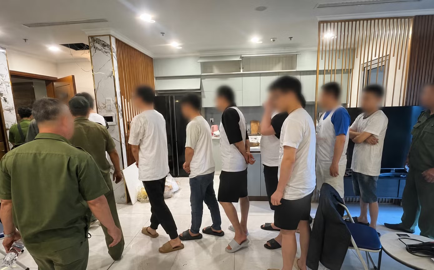 Phát hiện 11 người nước ngoài có dấu hiệu hoạt động tội phạm tại chung cư cao cấp - Ảnh 4.