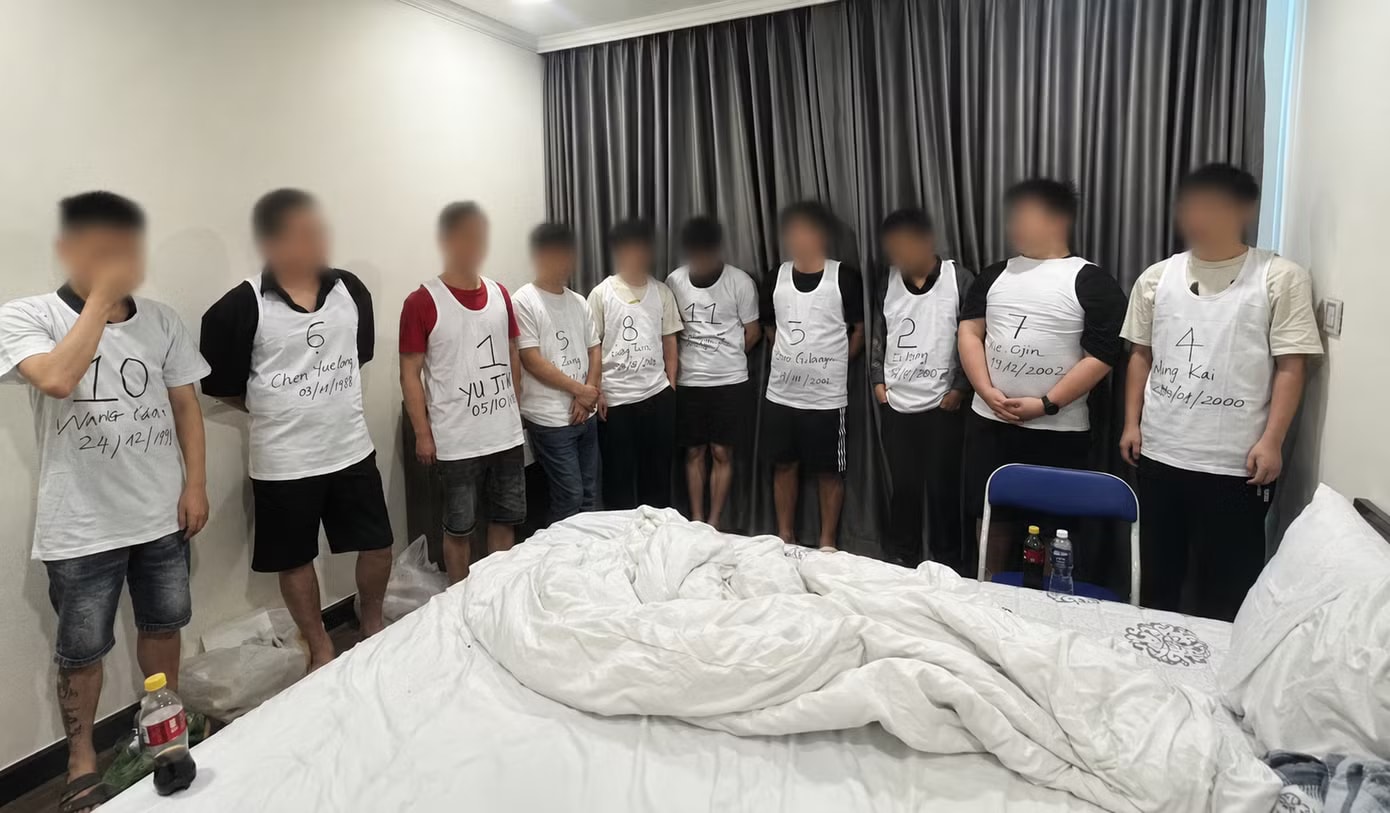 Phát hiện 11 người nước ngoài có dấu hiệu hoạt động tội phạm tại chung cư cao cấp - Ảnh 5.